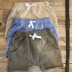 Little Bipsy Kids Shorts - Tan, Blue, Olive